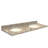 61'' Granite Double Bathroom Vanity Top with Sink-19334198-19334200-19334206