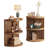 Halethorpe Floor Shelf End Table with Storage