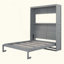 Lit escamotable mural avec tablettes Murphy