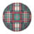 Classic Plaid Textures Braided Rug-2125102536