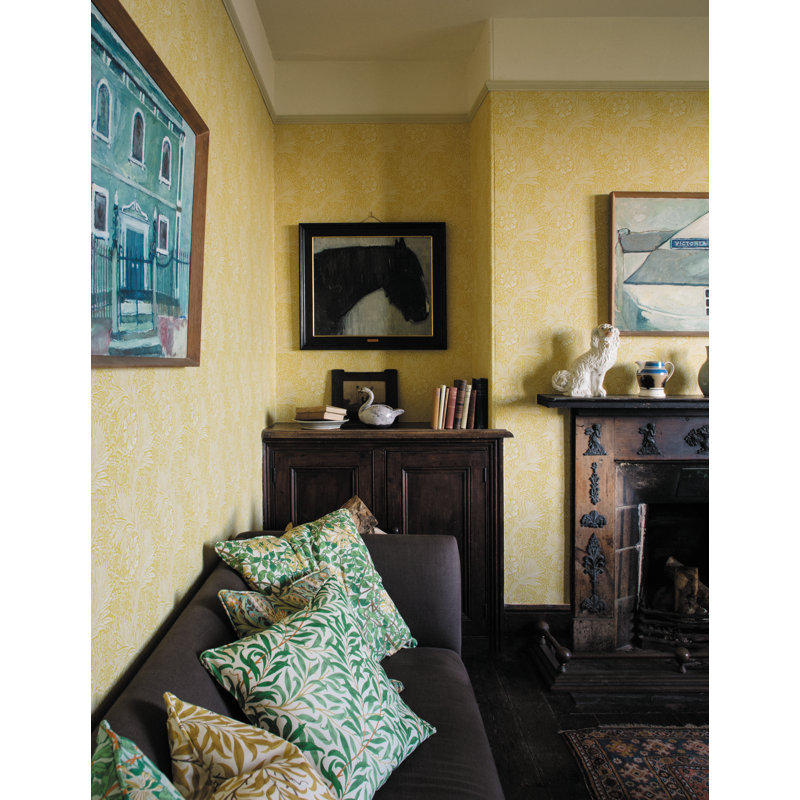 Marigold Wallpaper, Orange