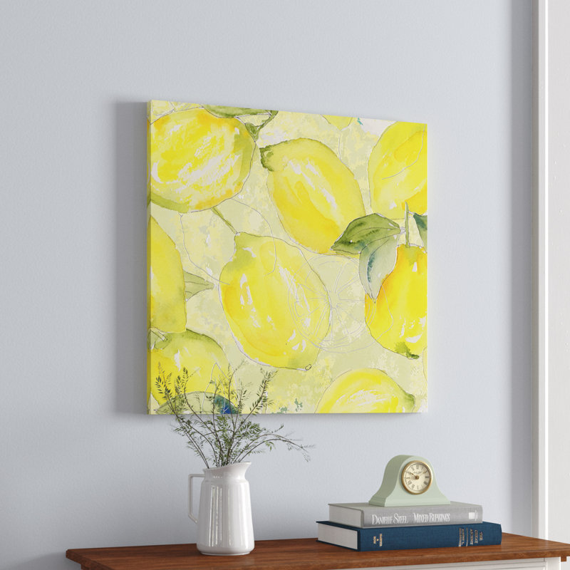 Mélange de citron II, H 30 po x l 30 po x P 1,25 po