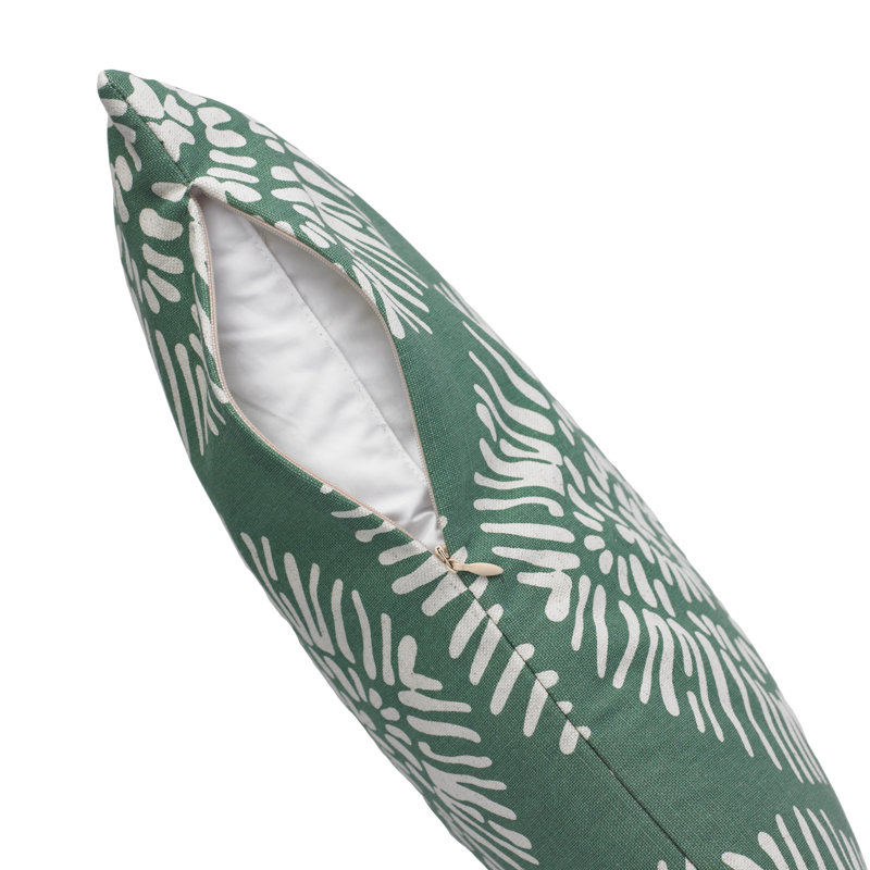 Coussin Lanai, Vert, 26 po x 26 po