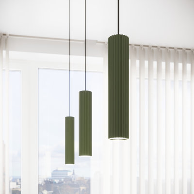 Bonina - Light Brushed Nickel Pendant