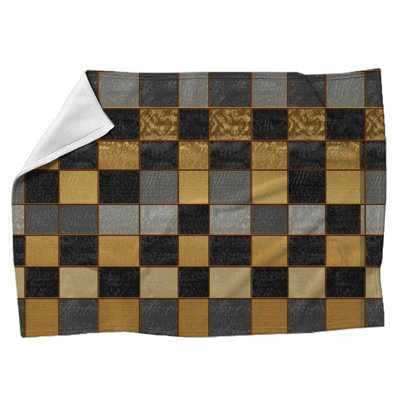 Machine Printed Throw Blanket