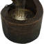 Winding Modern Falls Polyresin Tabletop Fountain