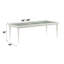 Table de salle à manger extensible luxueuse pour des rassemblements somptueux et des dîners élégants
