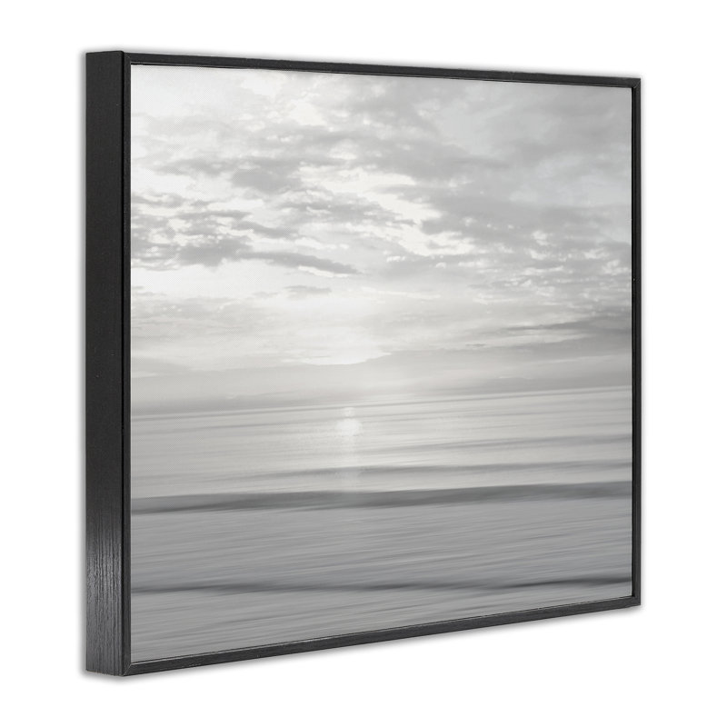 Estampe numérique douce et sereine, giclée par Maggie Olsen, H 11 po x l 14 po, Giclée encadrée noir minuit