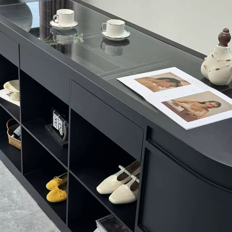 Armoire pour îlot noir