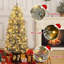 Arbre de Noël artificiel illuminé 4,5 pi