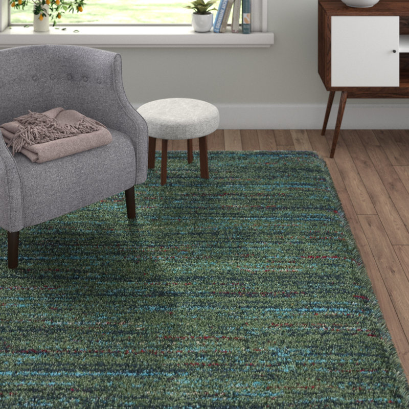 Nomadic Green Rug, Rectangular 200 x 290cm