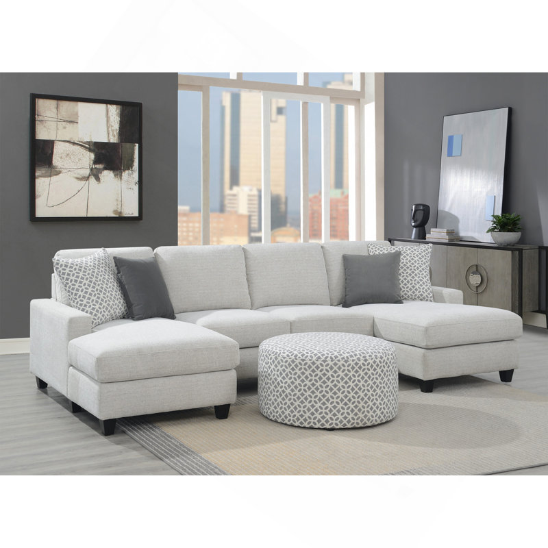 Gray Chaise Sectional