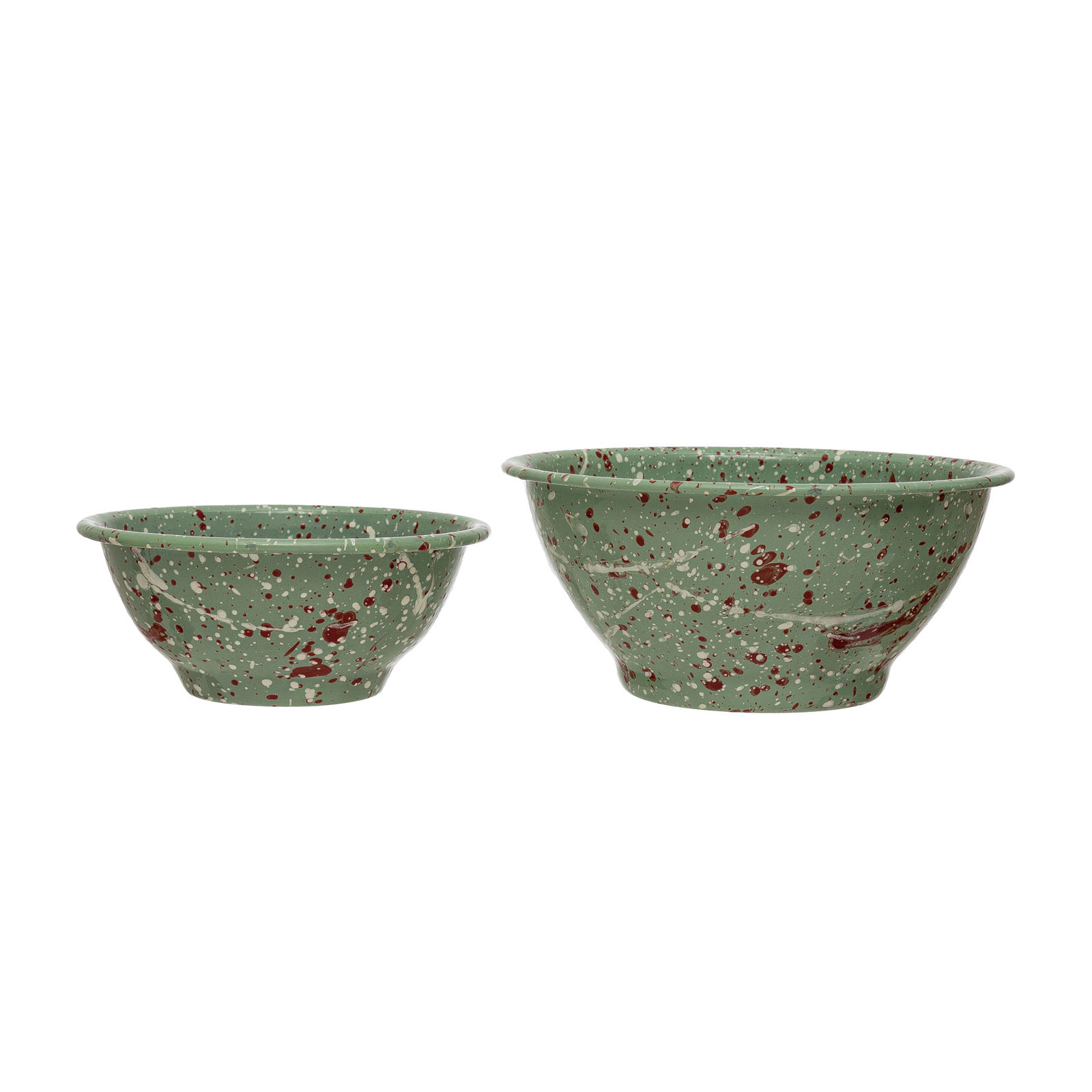 Wetherell 2 Piece Enameled Cereal Bowl Set