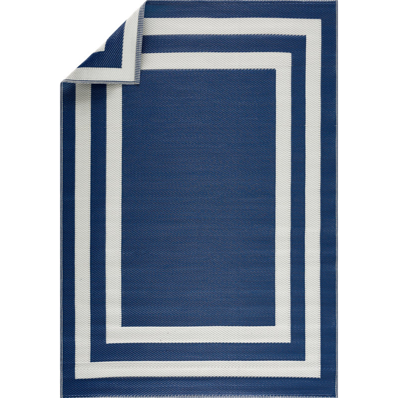 Noxen Geometric Indoor / Outdoor Rug, Rectangle 6' x 9'