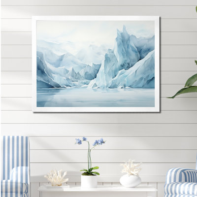«Groenland Frozen Wonderland Lansdcape VI», reproduction sur toile