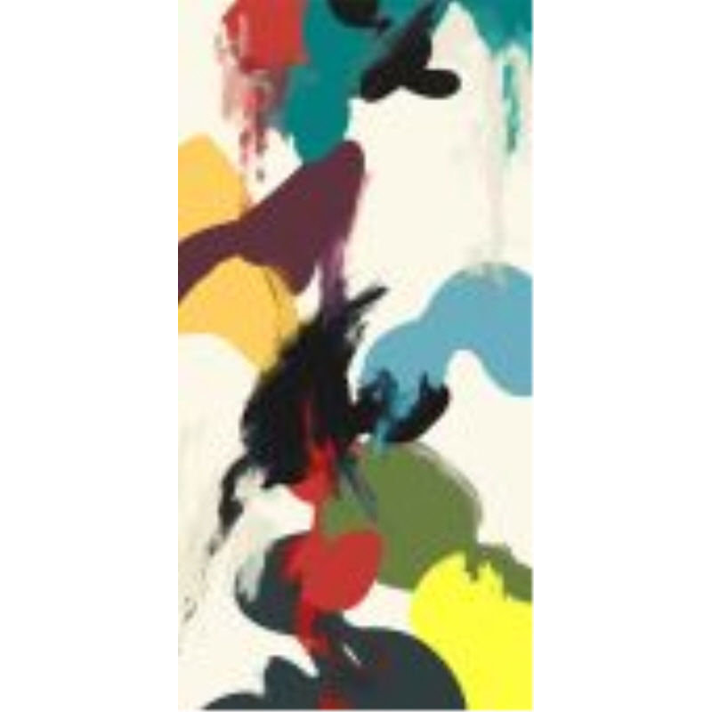 Swirling Thoughts I Print by Jean Kenna, 72" H x 36" W x 1.5" D