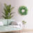 26" Artificial Fern Spring Wreath