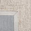 Tapis ivoire / gris en laine touffeté à la main Eliesha-1208399062