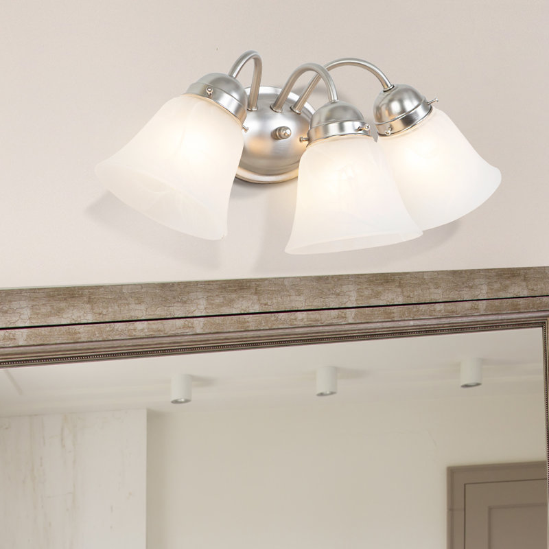Canady 3 - Light Vanity Light, Satin Nickel
