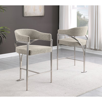 Chaises avec cadre Boucle Counterheight