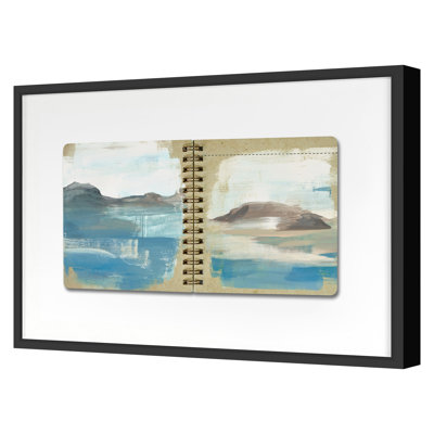 Sketchbook Landscape 6 Print by THE Studio