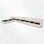 Canapé-lit modulaire rembourré 8 pièces avec rangement Avery-872194105