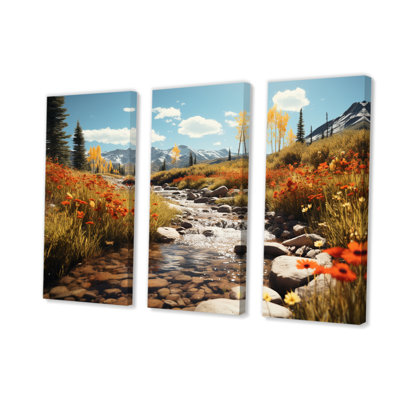 " USA Aspen Colorado Landscape " 3 - Pieces