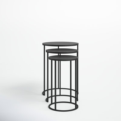 Addie Iron Nesting End Table