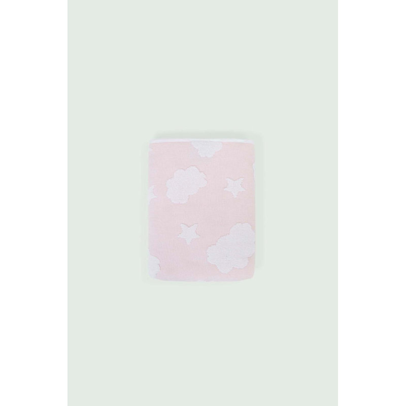 Serviette de bain 100% coton Maliha, Poudre