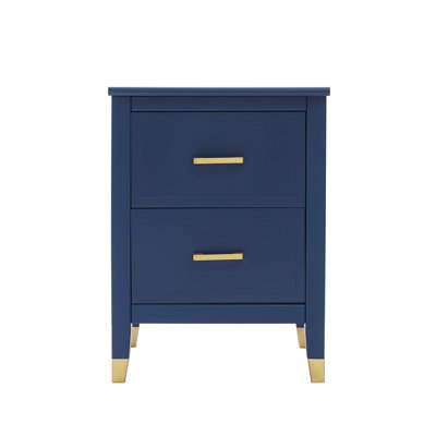 Dibble 45cm W Solid + Manufactured Wood Bedside Table