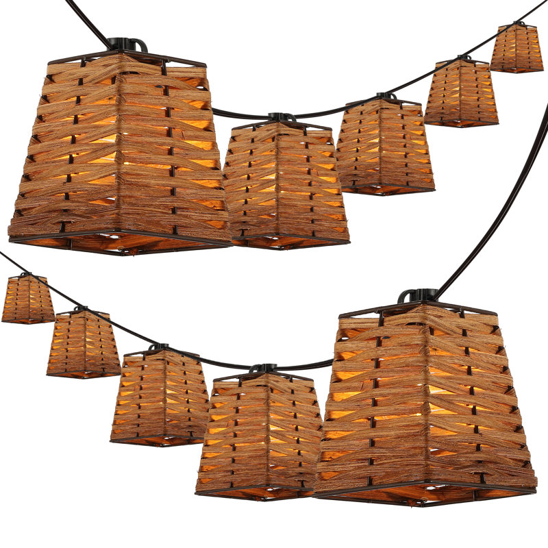 Bolat 10-Light Indoor/Outdoor 10 ft. Classic Vintage Incandescent G40 String Lights