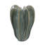 D8.9x12.8 "Sculptural Cactus Vase - Sauge vert