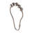 iDesign Steel Rollerz Shower Curtain Rings/Hooks - Bronze-5489186