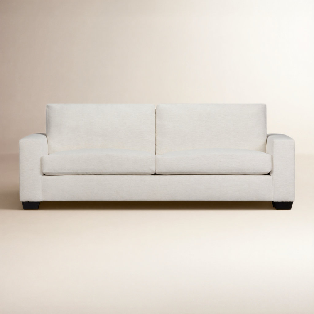 Jonie 91'' Sofa, John Flour Performance Linen Blend