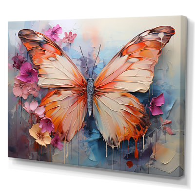 Butterfly Abstract Auras - Butterfly Wall Art