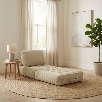 Boneless Folding Couch Bed-convertible Boneless Sleeper Chair Bed, Foldable Mattress, Portable Floor Futon Sofa Bed, Small Couches For Living Room, Apartment And Small Space, Single.