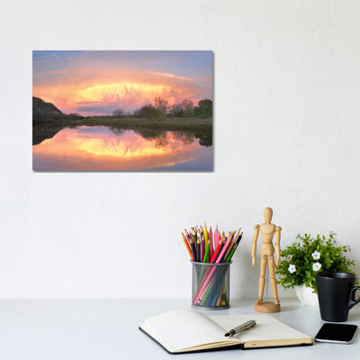 Storm Clouds Over South Llano River, South Llano River State Park, Texas I by Tim Fitzharris - Gallery-Wrapped Canvas Giclée on Canvas
