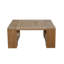 Lochlan Deep Seating Outdoor Teak Ottoman with Sunbrella Cushion-59139970