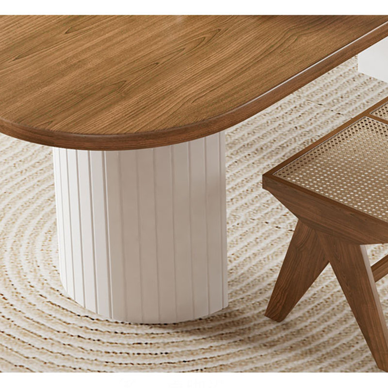 Table de salle à manger Nordic, H 29,5 po x L 86,6 po x l 35,4 po