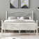 Auxter 38" Metal Platform Bed Frame with Parisian Style Headboard and Footboard, Heavy-duty Slats Support, Under Bed Storage, No Box Spring Needed