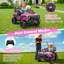 Jouets électriques Jeeps 24 places 2 places avec télécommande, Bluetooth, musique, lumières, 3 vitesses-109473620