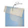 Urban Collection Outdoor Rug Wave Design in Blue