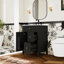 Ensemble de meuble-lavabo autoportant 24 po avec comptoir en céramique 24 po-941251844