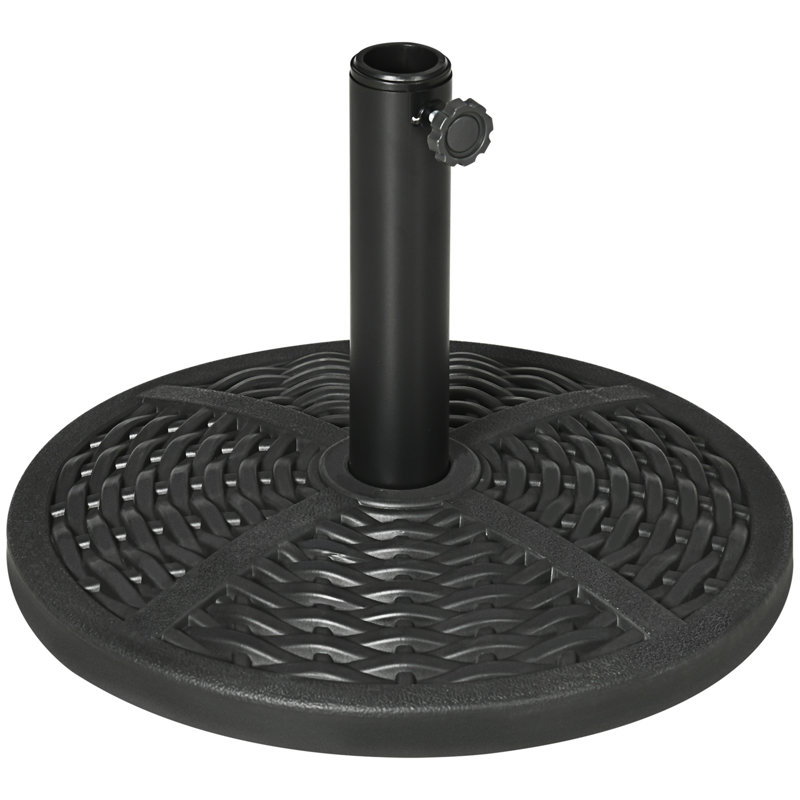 Base de parasol autoportante en plastique Naami