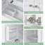 Meuble-lavabo 30 po avec lavabo en céramique