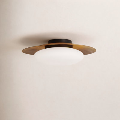 Haines Glass LED Flush Mount