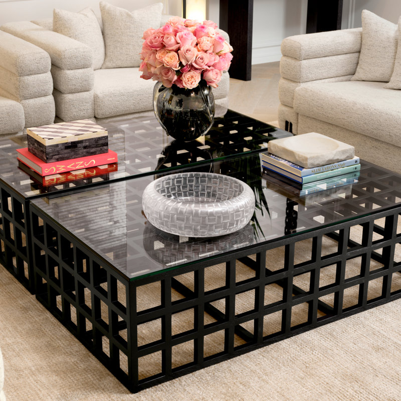 Cubico Glass Coffee Table