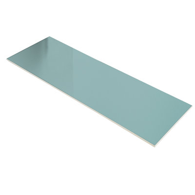 Bex Metro Solid Color 4'' W x 12'' L Engineered Stone Peel and Stick Subway Tile