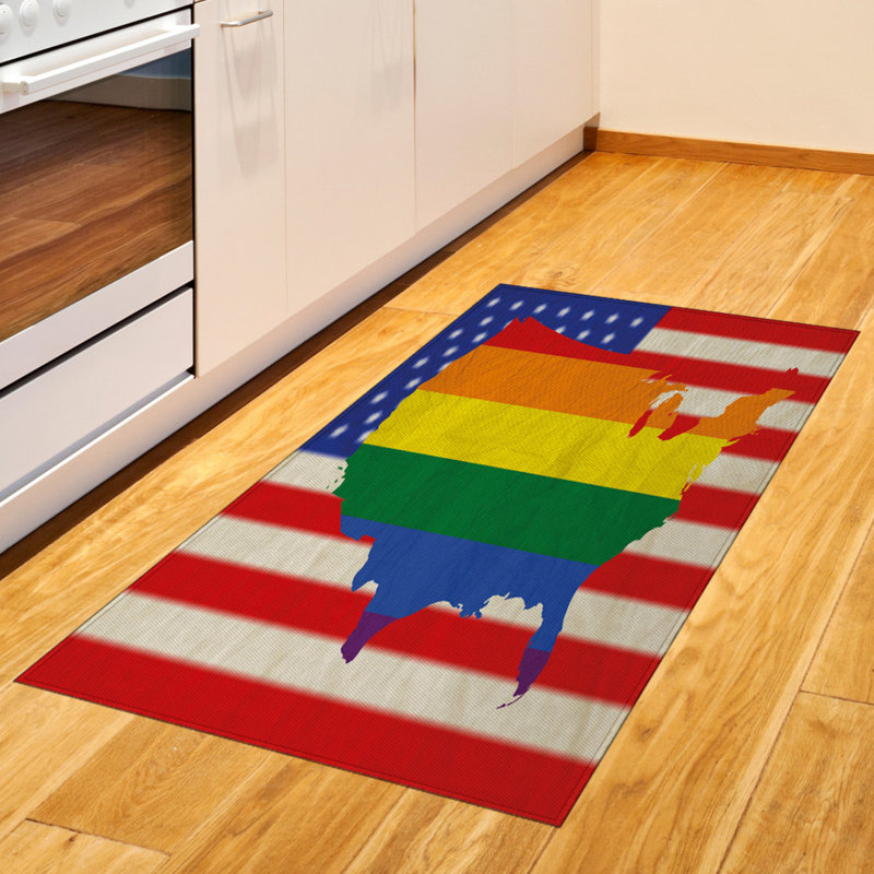 Tapis décoratif Pride, Rectangle 2 pi 7 po x 5 pi