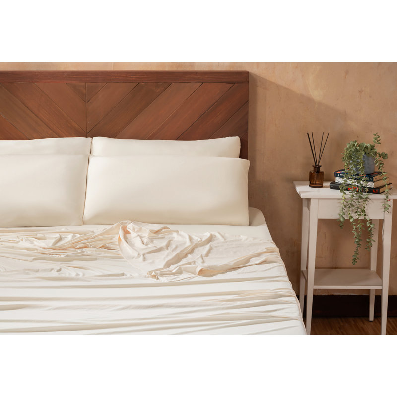 REST® Evercool® Breathable Luxury Bedding Flat Sheet For Hot Sleeper And Night Sweats, Bed Sheet With Woven Ionic+ Self Cleaning Silver Yarn For Sensitive Skin